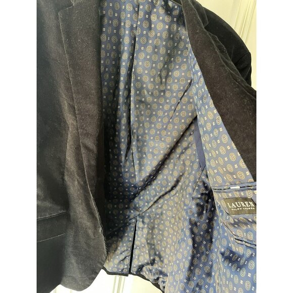 Lauren Ralph Lauren Black Label Corduroy Men's 44S Sports Coat Brown Elbow Patch - Picture 6 of 7